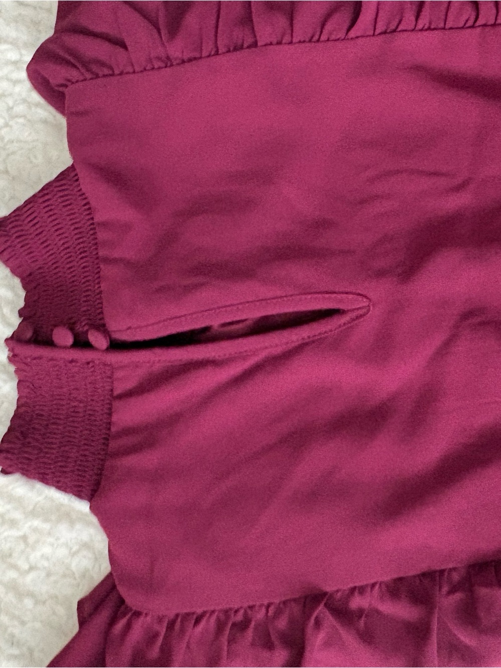 Beautiful Burgundy Dress - Picture 6 of 6
